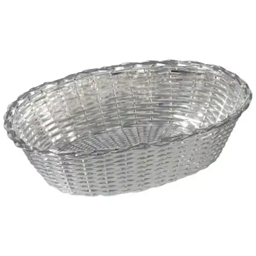 Korb Stahl oval 200 mm x 140 mm H 60 mm Solange Der Vorrat Reicht
